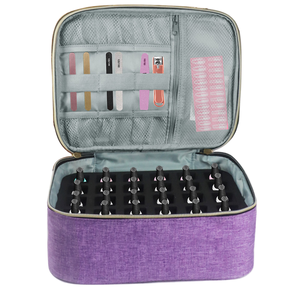 Organizzatore di pennelli per Makeup professionale personalizzato 3 strati per artista Make up Bag per Makeup Organizer scatola di immagazzinaggio - Product Image 6