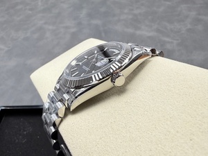 Reloj Mecánico Impermeable de Súper Calidad, 41 mm, Fábrica VS, Acero 904L, Movimiento ETA 3255, Reloj de Buceo 228239, Reloj Negro de Lujo - Product Image 6