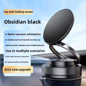 360 ° xoay người giữ điện thoại có thể gập lại có thể điề<span class=keywords><strong>u</strong></span> chỉnh từ đứng stong nam châm hút chân không cốc từ người giữ xe cho điện thoại - Product Image 2
