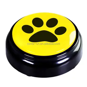 Factory Voice Recording Dog Button für die Kommunikation Benutzer definierte Sound Talking Button Pet Set Großhandel