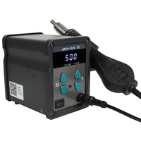 Estación de Desoldadura con Pistola de Aire Caliente AIFEN 868D con Pantalla Digital, Apagado Automático, Calibración de Temperatura, Herramienta de Reparación de Placas Base de Teléfonos