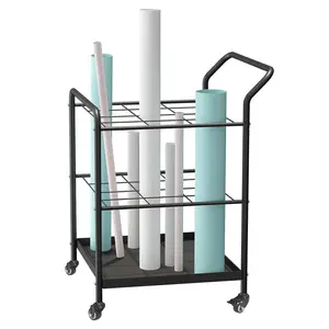 Blueprint Storage Rack Blueprint Holder Metal Blueprint Storage Cart