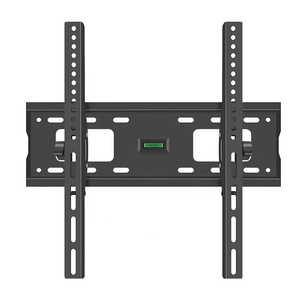 Supporto <span class=keywords><strong>TV</strong></span> Inclinabile Max VESA 400x400mm per LED LCD, <span class=keywords><strong>Piastra</strong></span> in Acciaio Nera Certificata CE, Capacità di Carico 35kg per <span class=keywords><strong>TV</strong></span> da 23-65 Pollici a Prezzo di Fabbrica - Product Image 1