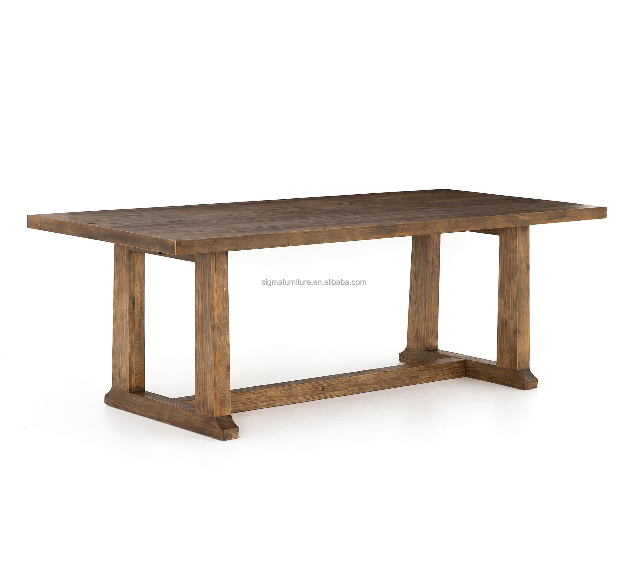 factory direct sale wooden farmhouse dining table rustic table garden dinner party food table