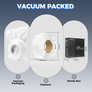 <span class=keywords><strong>Creality</strong></span> không có ống chỉ <span class=keywords><strong>CR</strong></span> PETG máy in 3D Filament trong suốt màu trắng đen đỏ xanh nhanh chóng rối miễn phí <span class=keywords><strong>10</strong></span> kg 1.75mm thích ứng bambulab - Product Image 6
