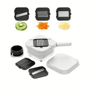 Hot Sales Manual Kitchen Veggie Fruit Shredder Grater Slicer <b>Vegetable</b> Cutter Potato Grater Stainless Steel Kitchen Tool - Product Image 3