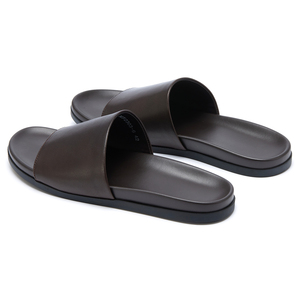 <span class=keywords><strong>Di</strong></span> alta qualità da <span class=keywords><strong>uomo</strong></span> in vera pelle antiscivolo pantofole strato superiore in pelle <span class=keywords><strong>di</strong></span> vacchetta suola comodo <span class=keywords><strong>uomo</strong></span> sandali da spiaggia scarpe - Product Image 3