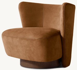 Designed Handcrafted Cantilever Frame Customized <strong>Leather</strong> <strong>Lounge</strong> Chair Living Room