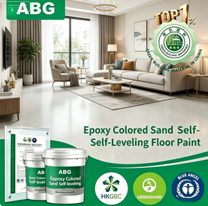 <span class=keywords><strong>Pintura</strong></span> Epóxica para Pisos Autonivelante con Arena de Color Resistente a la Intemperie, Recubrimiento de Resina Epóxica para Pisos con Grano de Arena Anti-UV, Apto para Todo Tipo de Clima - Product Image 1