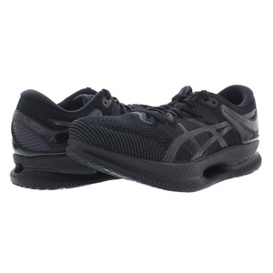 Asics MetaRide <b>Womens</b> Running <b>Shoes</b> Black/Black Lightweight Cushioned <b>Support</b> - Product Image 2
