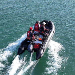 Bateau de pêche gonflable Aisunss, kayak, canoë, radeau, annexe, hovercraft avec fond pneumatique - Product Image 2