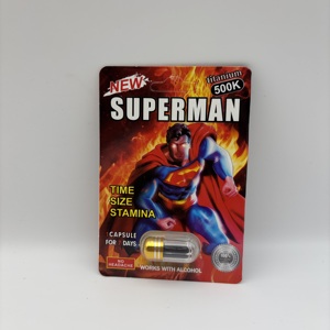 Hot Selling Superman Capsule Rich Herbal Mineral <b>Blend</b> Supplement for Steady Physical Strength and Relaxation - Product Image 2