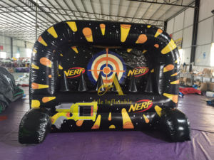 Location de fête de sport du fabricant de jeu de tir gonflable en PVC portable pour jouets d'arrière-cour - Product Image 2