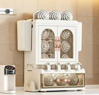 Meuble de rangement de cuisine haut de gamme pour comptoir et mur, anti-poussière, pour épices et condiments