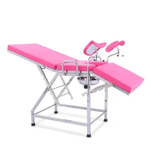 Hongan 중국 맞춤형 휴대용 내구성 부인과 검사 의자 환자 침대 수술 테이블 클리닉