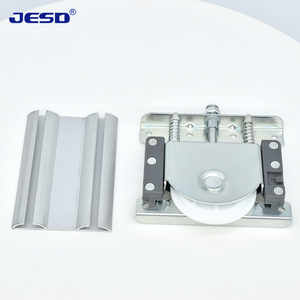 New bán đồ nội thất phụ kiện tủ quần áo tủ cử<span class=keywords><strong>a</strong></span> trượt phần cứng con lăn bánh xe đôi theo dõi cử<span class=keywords><strong>a</strong></span> trượt con lăn - Product Image 4