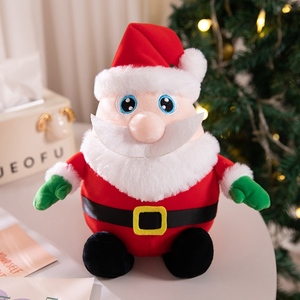 Nouveau Père Noël électronique et bonhomme de neige avec musique et lumières pour anniversaire et Noël - Product Image 5
