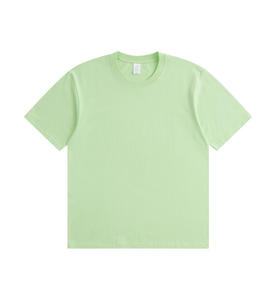 Camiseta de 230 gramos con cuello redondo y hombros caídos, corte y confección, estilo oversize, con estampado de grafiti, lisa, deportiva, de manga corta - Product Image 6