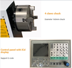 Goede Prijs China Cnc Draaibank Mini Machine Voor Hout Bamboe Beker Fles Handwerk Schaakhandvatten Massager Gereedschap Draaien - Product Image 5