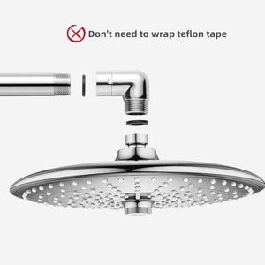 90 Degree Shower Head Adapter Solid Brass 135 Degree Shower Elbow Adapter G1/2" Shower Head Extension Arm Connector for Bathroom - Product Image 6