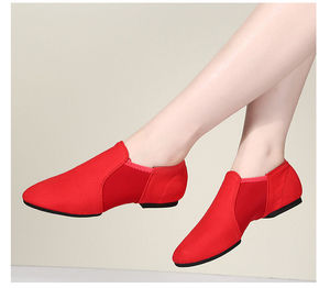 <span class=keywords><strong>Scarpe</strong></span> <span class=keywords><strong>da</strong></span> Jazz con Tacco Basso all'Ingrosso, Nere, Rosse, Cammello, <span class=keywords><strong>Scarpe</strong></span> <span class=keywords><strong>da</strong></span> Allenamento Basse, Sneakers per Insegnanti di Danza, Donna - Product Image 2