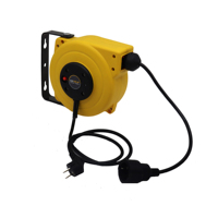 Câble rétractable électrique ZD150 tirant une bobine de câble robuste de 15m 45FT 50FT