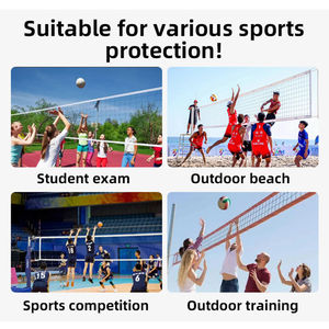 Manchon de protection de coude rembourré pour volleyball avec logo, antidérapant, élastique, pour le sport, avec support de pouce - Vente en gros - Product Image 6