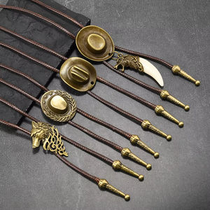 قلادة قلادة كلاسيكية بولو التعادل شخصية الأمريكية غير رسمية قلادة - Product Image 1