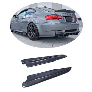 Per <span class=keywords><strong>BMW</strong></span> <span class=keywords><strong>E92</strong></span> E93 M3 in fibra di carbonio <span class=keywords><strong>paraurti</strong></span> posteriore Splitter grembiule alare - Product Image 3