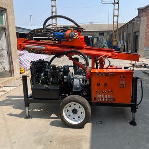 Nhà Máy Giá bánh Khoan Quay 300M thủy lực lỗ sâu đá nước giếng khoan chất lượng ổn định - Product Image 4