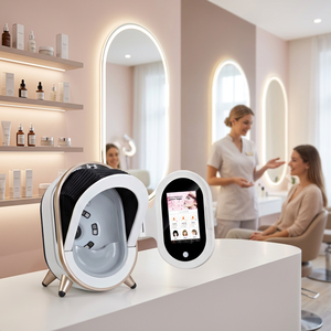 Machine de diagnostic de peau du visage 3D Scanner de miroir de salon de beauté avec EU IT US ZA Plug Types - Product Image 1