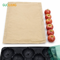 Feuille de palette en papier kraft écologique, absorbant l'humidité, antidérapante, biodégradable, pour protéger les fruits, taille personnalisée