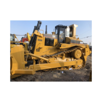 Caterpillar D8H D6R D8R/D8K/D9R Bulldozers d'occasion avec moteur central Bulldozer japonais sur chenilles Ripper CAT d'occasion