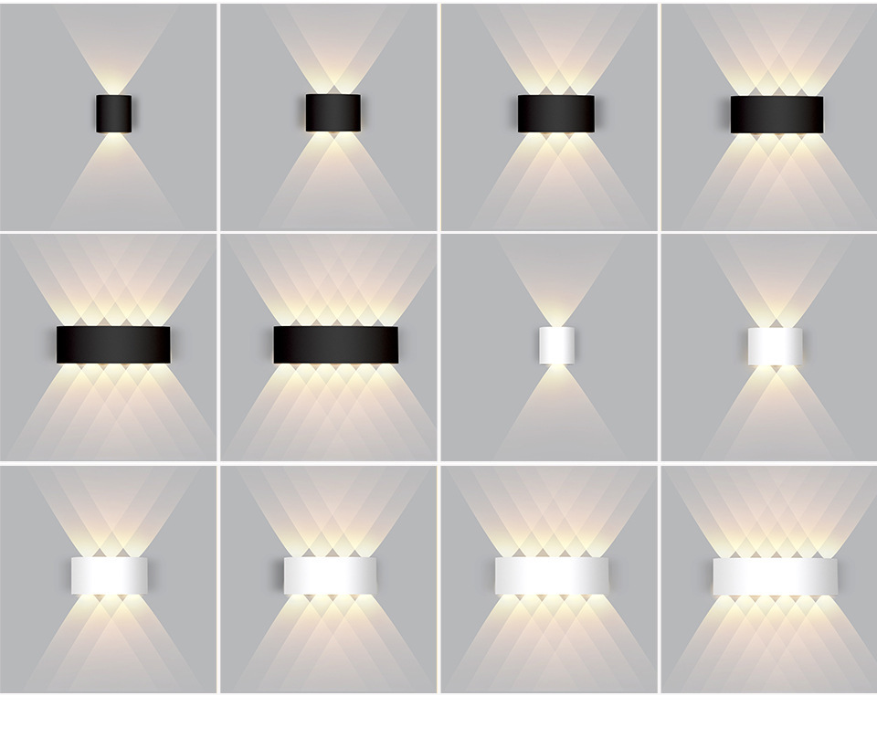Sconces Wall Lights Manufacturer Waterproof IP65 LED up Down Decor Modern Indoor Outdoor Wall Mounted Lamps for Home Hotel · image 3