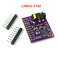 Interfaz I2S PCM5102A, Decodificador DAC GY-PCM5102, Módulo Reproductor I2S para Raspberry Pi, Formato PHAT, Placa de Audio Digital PCM5102