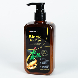 Nueva Presentación al por Mayor, Tinte para el Cabello Negro 3 en 1 Meidu a Base de Hierbas Naturales, 300 ml, Cubre las Canas - Product Image 4