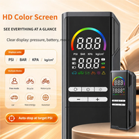 High Power Portable Car Tire Inflator Pumps & Air Pump With Color Screen, Wireless Multi-functional Emergency Tools for Vehicles