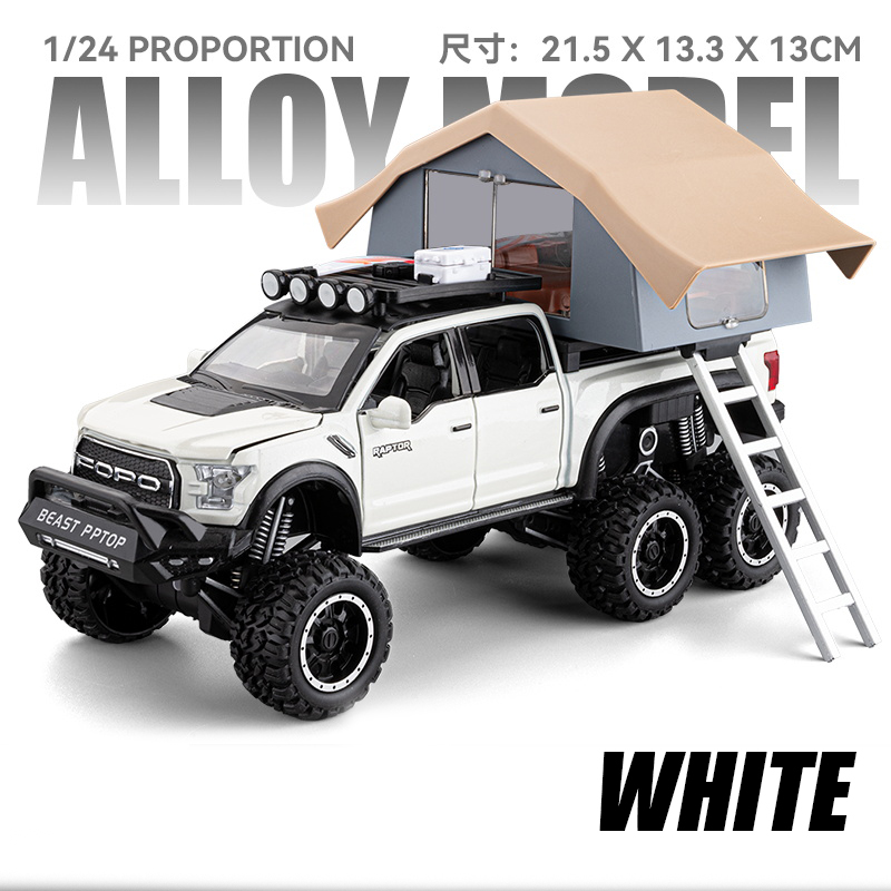 1/28 Raptor F150 blanco