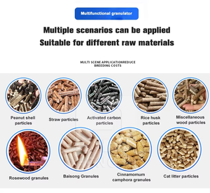 Máquina de pellets de troquel plano accionada por tractor nueva y certificada por CE para pellets de madera y biomasa - Product Image 5