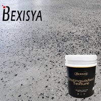 Revêtement de sol époxy auto-nivelant à effet marbre coloré, imperméable, haute résistance, forte puissance de couvrance, revêtement liquide