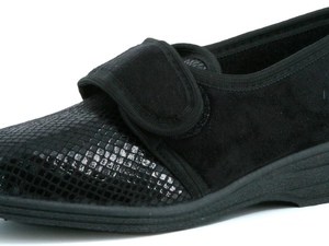 Micro Suede <b>Fur</b> Plush Indoor <b>Slipper</b> Winter Warm Closed Toe with Anti-Slip Feature Hard-Wearing PVC Outsole for <b>Men</b> and Women - Product Image 1