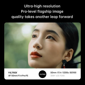 Objectif Standard Plein Format VILTROX AF 50mm F1.4 Pro en Alliage d'Aluminium à Grande Ouverture pour A7C A7SIII A7III <span class=keywords><strong>A7RIV</strong></span> A9 ZVE1 A93 - Product Image 4