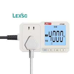 ยูนิ-ที ยูที-230 อีเครื่องวัดพลังงานแบตเตอรี่ ซ็อกเก็ต 10a/16a การทดสอบพลังงานไฟฟ้าเล็กโซ - Product Image 3