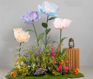 C540 Hoa Nhân Tạo Cảnh Quan Cửa Hàng Cửa Sổ Hoa Bụi Cây Lớn Trang Trí Cảnh Bố Trí Hoa Khổng Lồ - Product Image 6