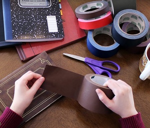 2 Trong X 15 Yds Băng Sửa Chữa Sách Đóng Sách Mịn Không Axit Màu Đen Để Gắn Và Sửa Chữa Hoàn Hảo Cả Sách Và Trang Sách - Product Image 6