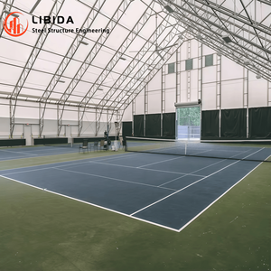 بناء معدني خفيف الوزن مسبق الهندسة ، بناء صالة رياضية مسبقة الصنع من الصلب الجامنازيوم - Product Image 3