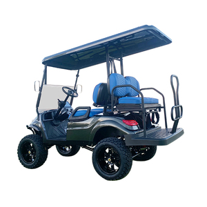 2024 nuovo modello 72V TOP GOLF EV golf cart motorizzato 4 posti ESP cart - Product Image 2