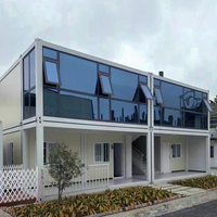 20 pieds 40 pieds Expédition paquet plat Maison préfabriquée détachable Petite maison Maison modulaire préfabriquée en conteneur