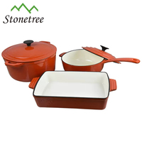 Batterie de cuisine en fonte émaillée pour restaurant