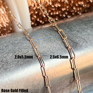 מכירה חמה זהב 14 קראט חבלים קליפ חבל שרשרת בתפזורת גליל לתכשיטים קבועים - Product Image 5